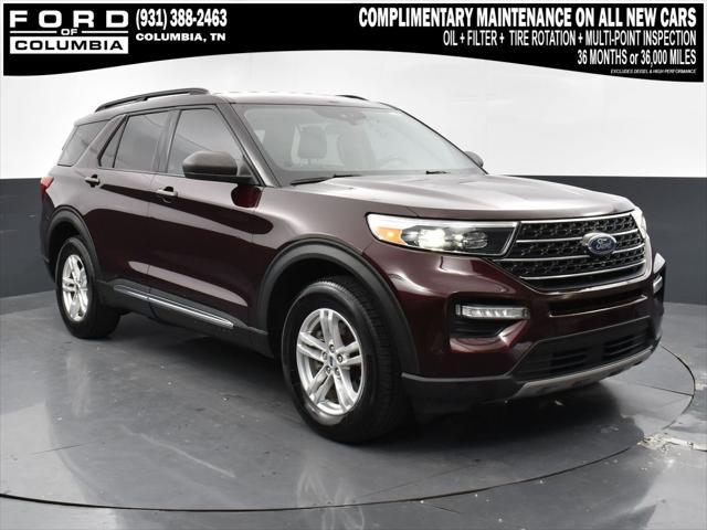 used 2022 Ford Explorer car, priced at $28,647