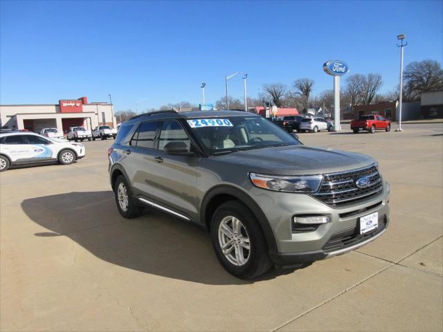 used 2020 Ford Explorer car, priced at $23,900