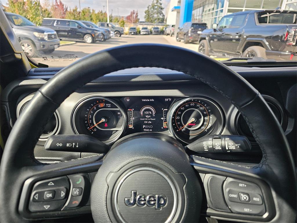 used 2023 Jeep Wrangler car, priced at $32,597