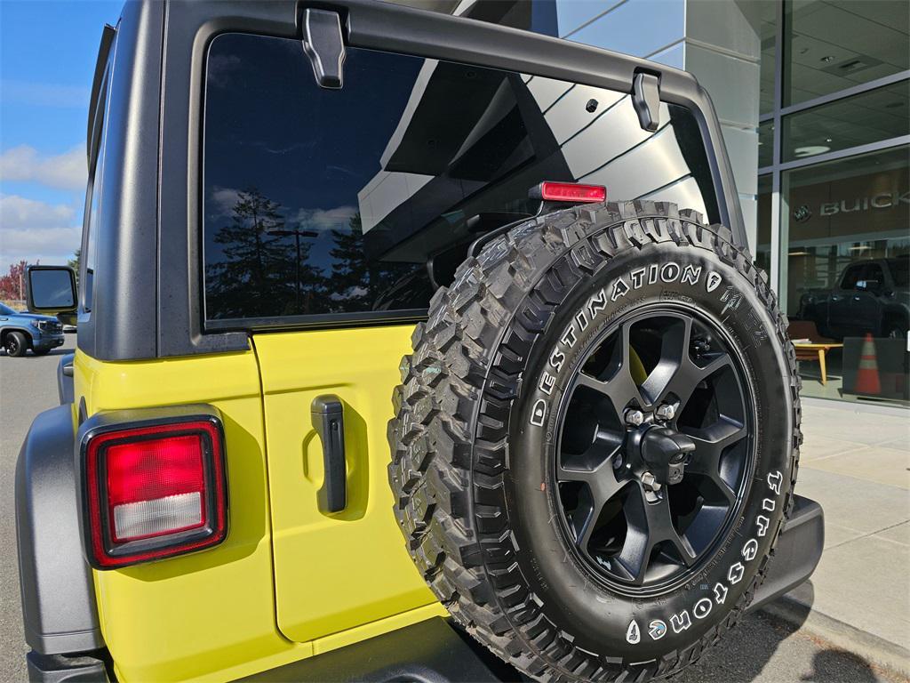 used 2023 Jeep Wrangler car, priced at $32,597