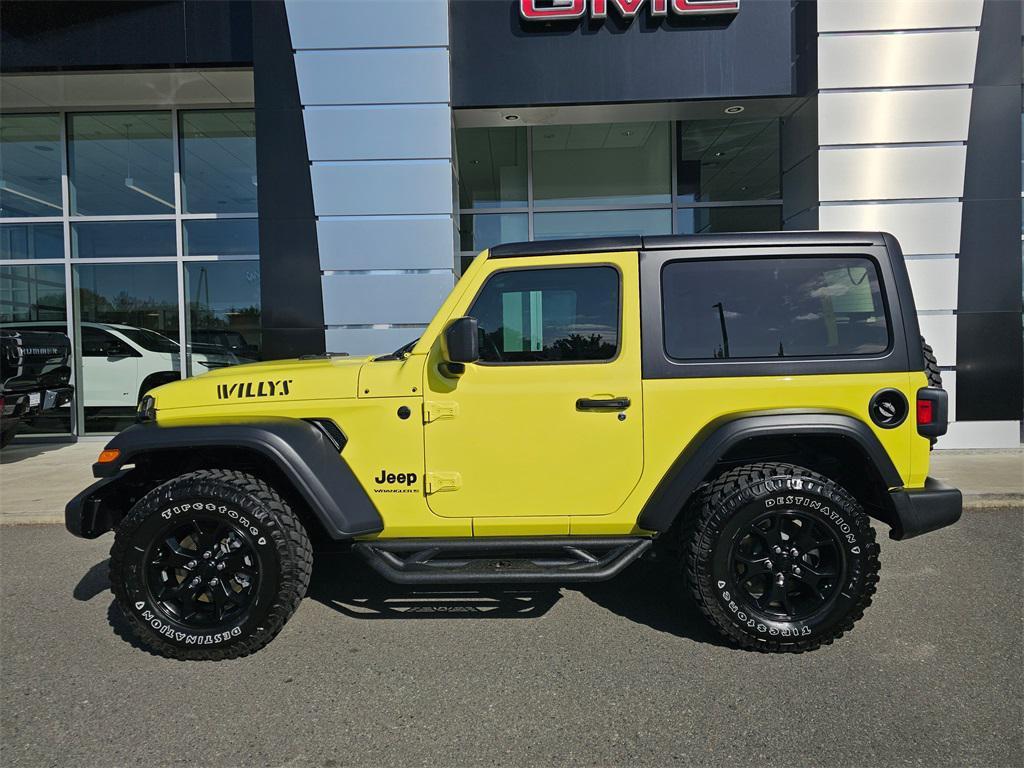 used 2023 Jeep Wrangler car, priced at $32,597
