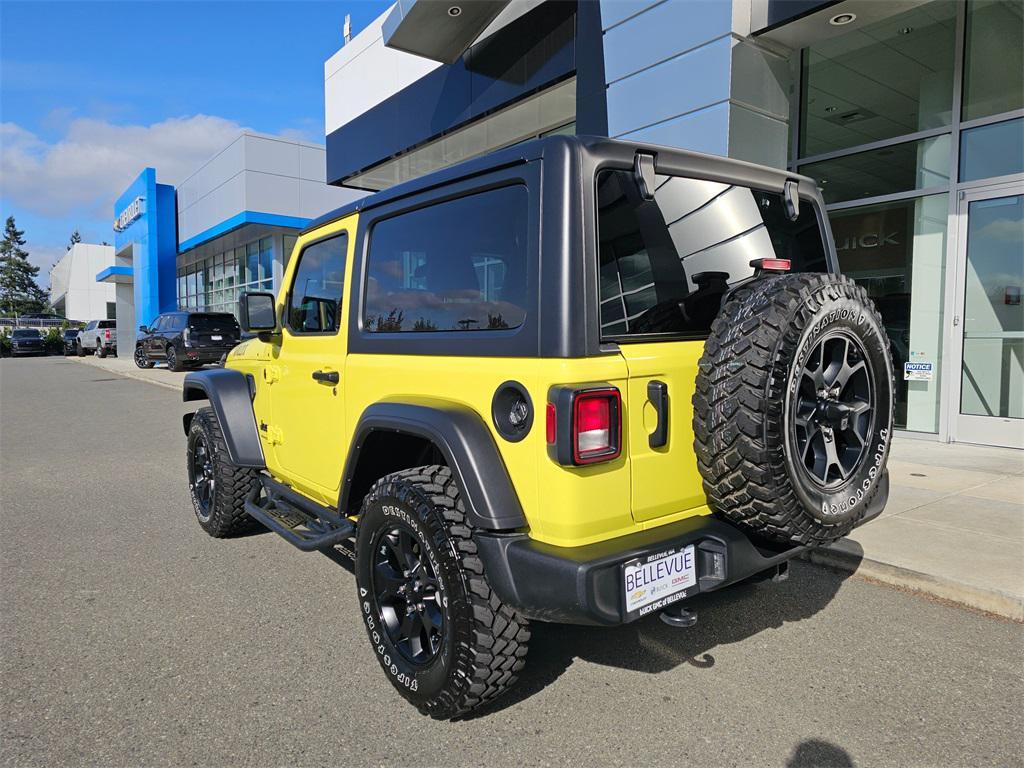 used 2023 Jeep Wrangler car, priced at $32,597