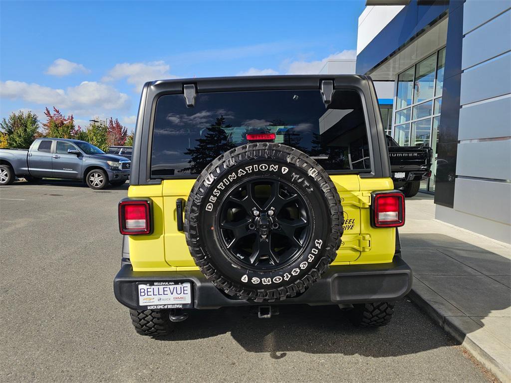 used 2023 Jeep Wrangler car, priced at $32,597