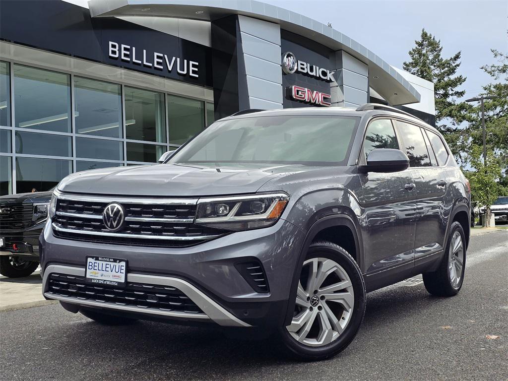 used 2021 Volkswagen Atlas car, priced at $24,495