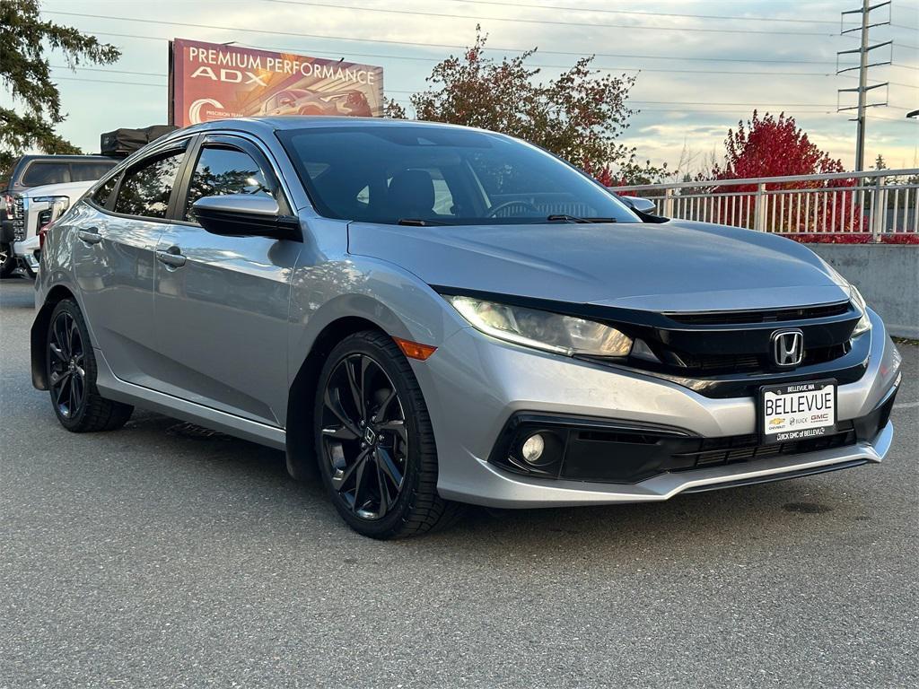 used 2019 Honda Civic car, priced at $19,995