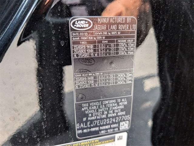 new 2025 Land Rover Defender car, priced at $74,503