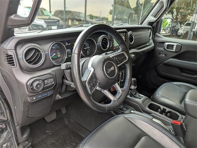 used 2021 Jeep Wrangler Unlimited 4xe car, priced at $34,440