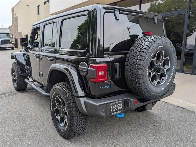 used 2021 Jeep Wrangler Unlimited 4xe car, priced at $34,440