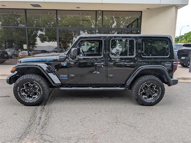 used 2021 Jeep Wrangler Unlimited 4xe car, priced at $34,440