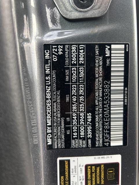 used 2021 Mercedes-Benz AMG GLS 63 car, priced at $77,990
