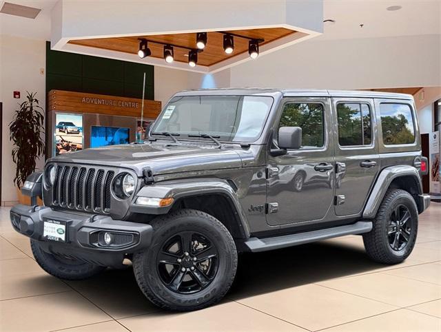 used 2021 Jeep Wrangler Unlimited car, priced at $33,200