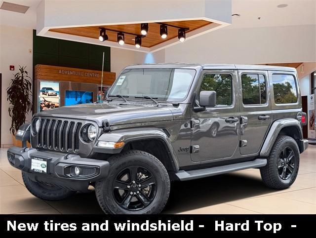 used 2021 Jeep Wrangler Unlimited car, priced at $33,880