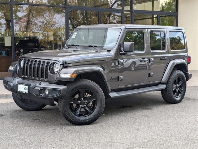 used 2021 Jeep Wrangler Unlimited car, priced at $31,990