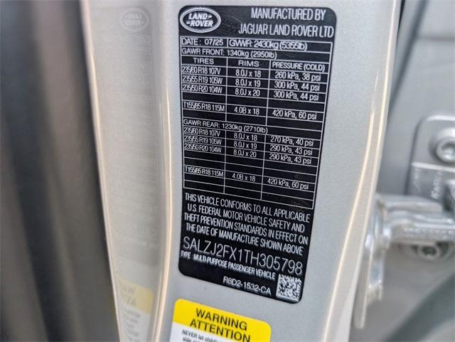 new 2026 Land Rover Range Rover Evoque car, priced at $55,440