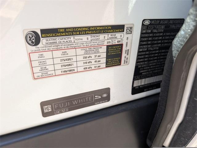 used 2018 Land Rover Range Rover car, priced at $28,999