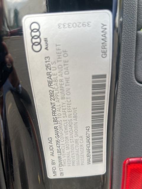 used 2018 Audi A4 car, priced at $18,880