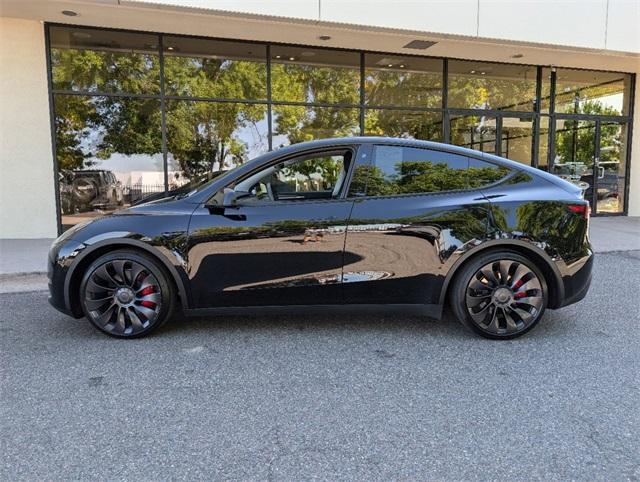 used 2022 Tesla Model Y car, priced at $31,700