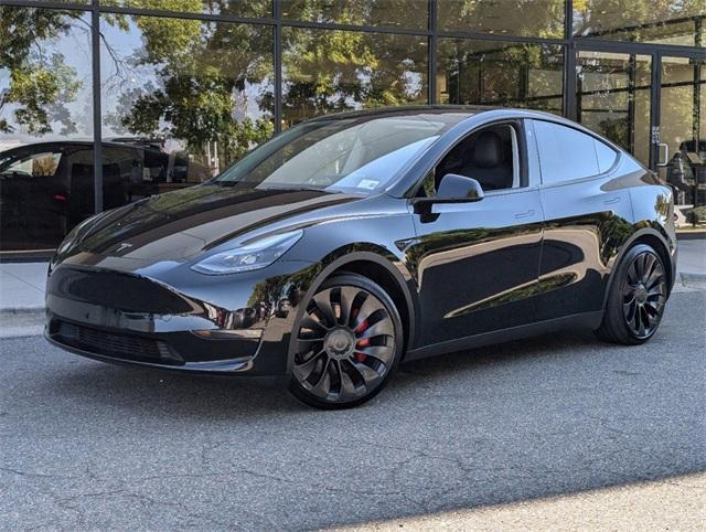 used 2022 Tesla Model Y car, priced at $31,700