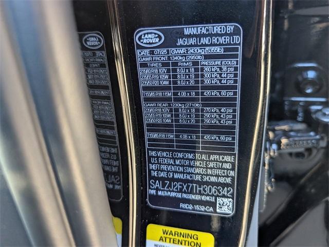 new 2026 Land Rover Range Rover Evoque car, priced at $54,460