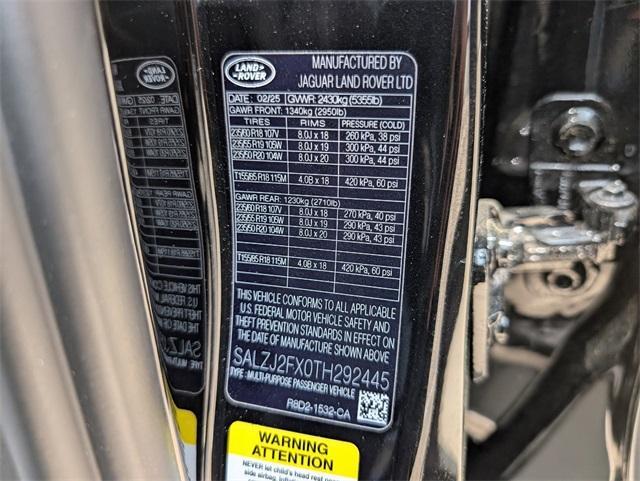 new 2026 Land Rover Range Rover Evoque car, priced at $53,820