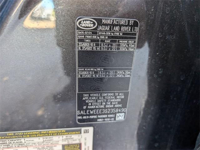 new 2025 Land Rover Defender car, priced at $119,410