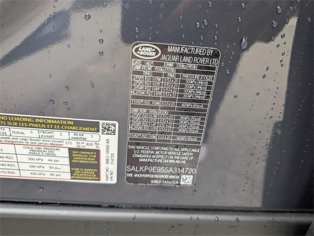 new 2025 Land Rover Range Rover car, priced at $139,730