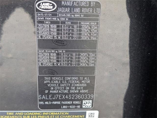 used 2025 Land Rover Defender car, priced at $65,990