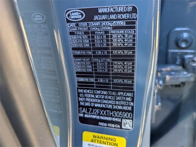 new 2026 Land Rover Range Rover Evoque car, priced at $55,195