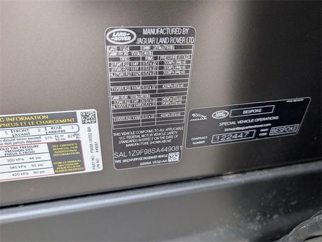 new 2025 Land Rover Range Rover Sport car, priced at $236,325