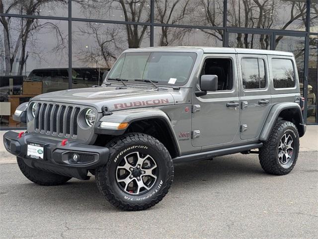 used 2021 Jeep Wrangler Unlimited car, priced at $38,258