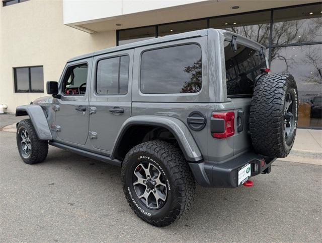 used 2021 Jeep Wrangler Unlimited car, priced at $38,258