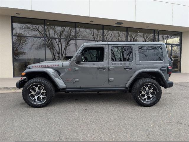 used 2021 Jeep Wrangler Unlimited car, priced at $38,258