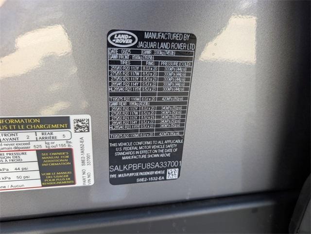 new 2025 Land Rover Range Rover car, priced at $127,050