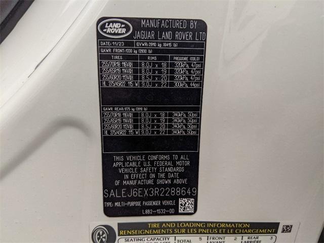 used 2024 Land Rover Defender car, priced at $57,530