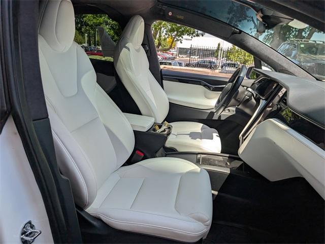 used 2021 Tesla Model X car, priced at $37,900