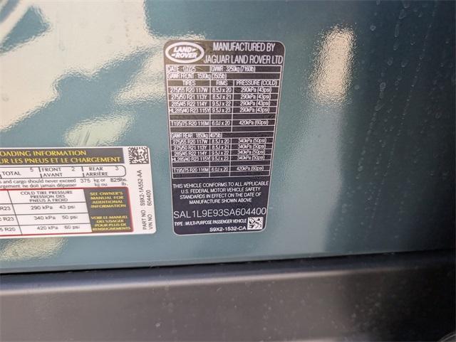 new 2025 Land Rover Range Rover Sport car, priced at $120,955