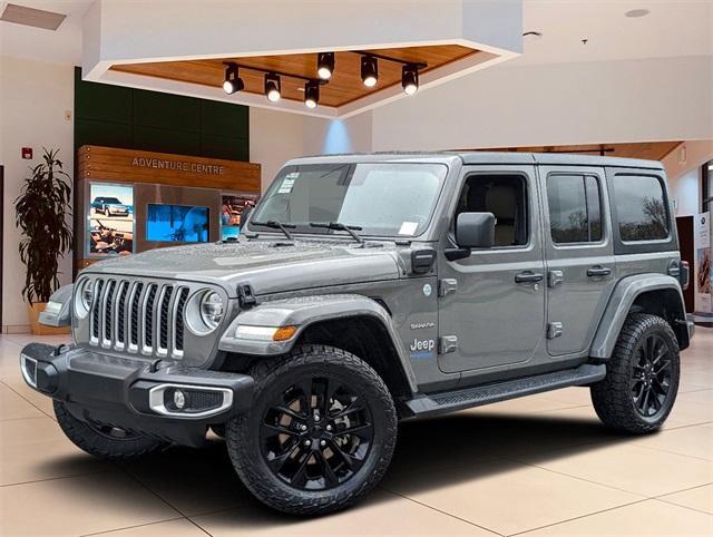 used 2021 Jeep Wrangler Unlimited 4xe car, priced at $36,560