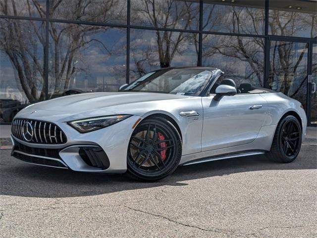 used 2022 Mercedes-Benz AMG SL 55 car, priced at $98,998