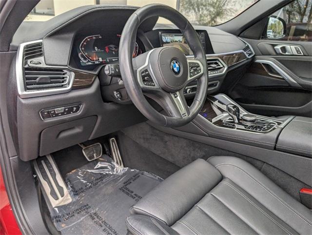 used 2021 BMW X6 car, priced at $55,275