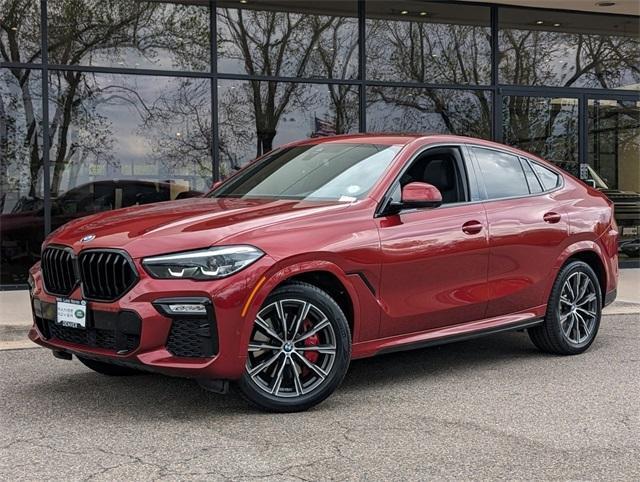 used 2021 BMW X6 car, priced at $55,275