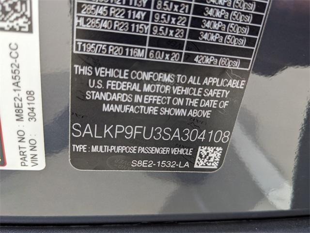 new 2025 Land Rover Range Rover car, priced at $113,960