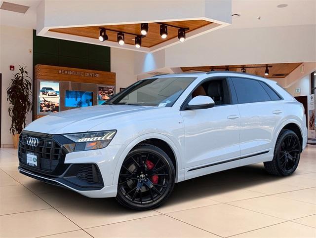 used 2021 Audi Q8 car, priced at $45,121