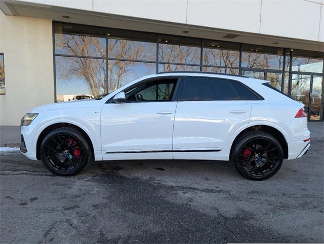 used 2021 Audi Q8 car, priced at $45,121