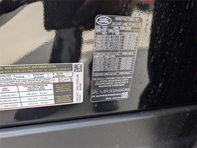 new 2025 Land Rover Range Rover Sport car, priced at $105,360