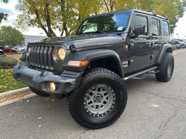 used 2019 Jeep Wrangler Unlimited car, priced at $21,490