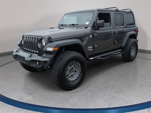 used 2019 Jeep Wrangler Unlimited car, priced at $19,695