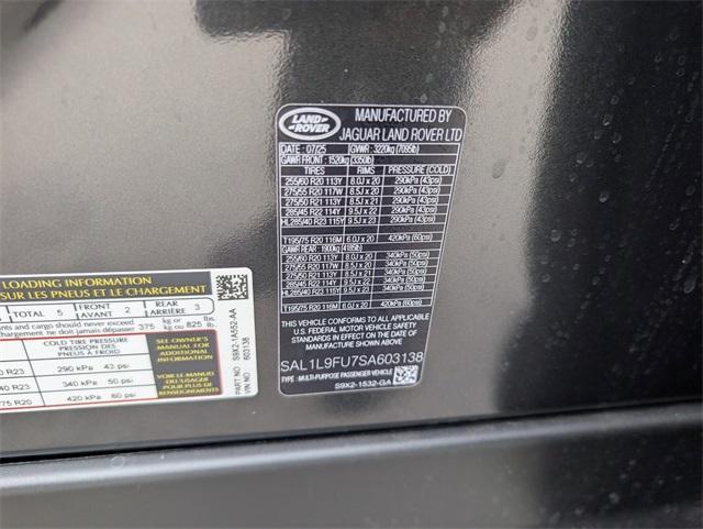 new 2025 Land Rover Range Rover Sport car, priced at $115,765