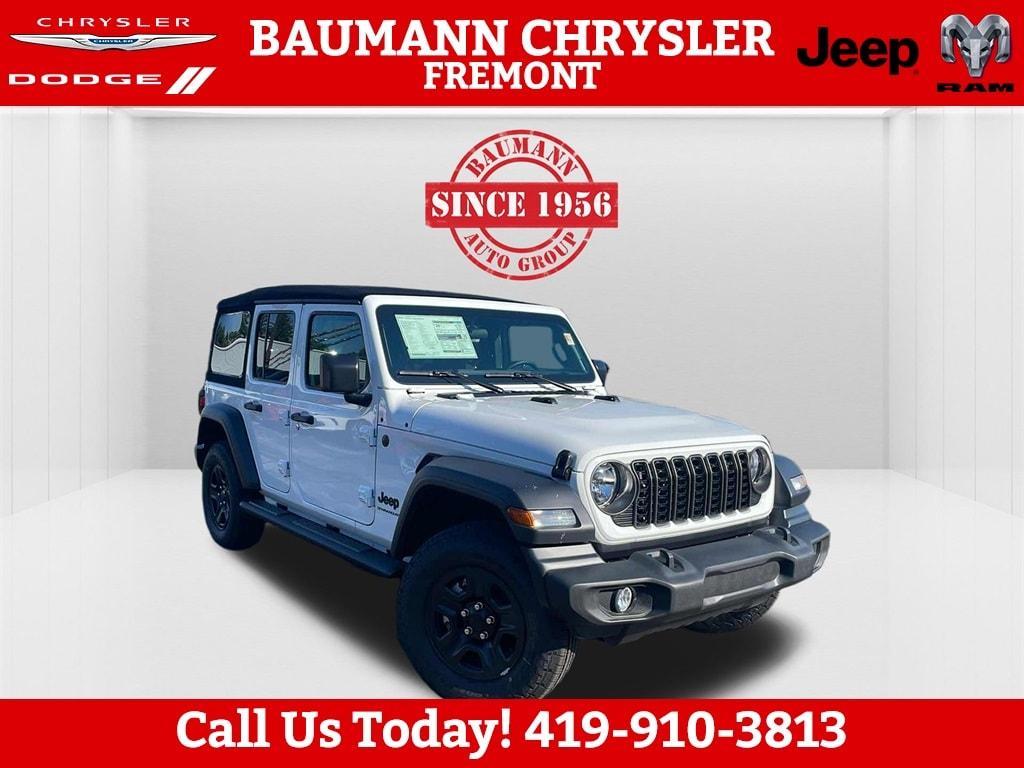 used 2024 Jeep Wrangler car, priced at $34,995
