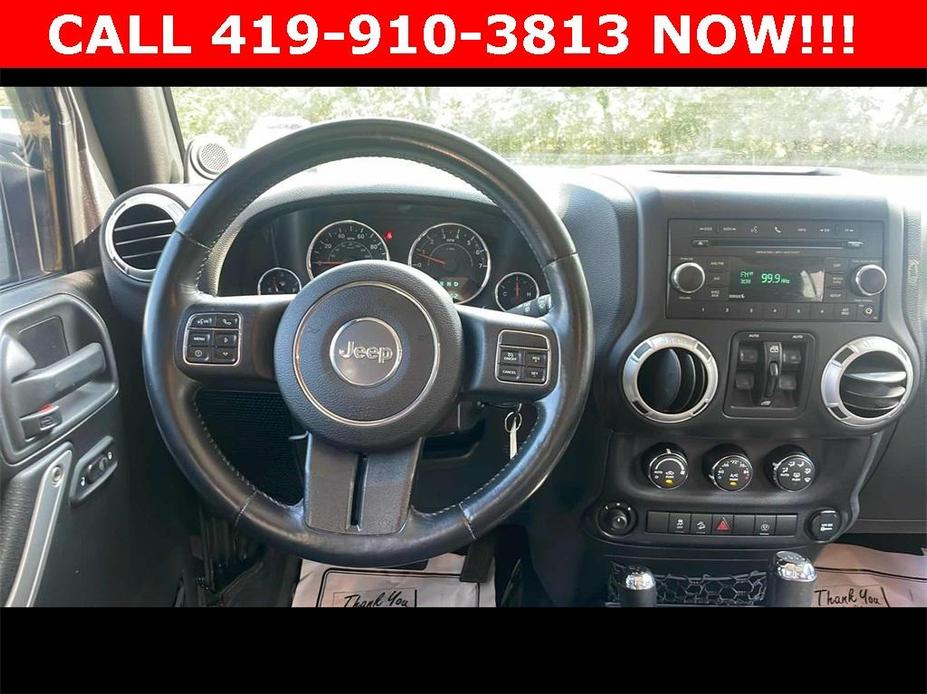 used 2014 Jeep Wrangler Unlimited car, priced at $19,500