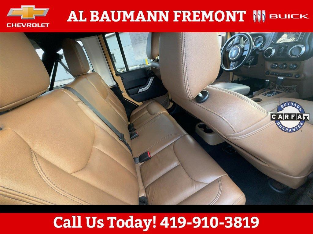 used 2013 Jeep Wrangler Unlimited car, priced at $13,705